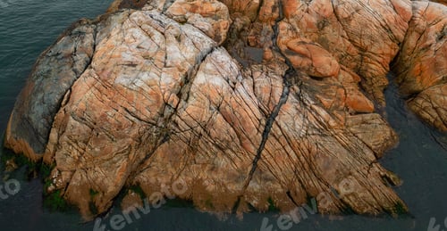 Preview: Rocky Shore on the Pacific Ocean Coast. Vancouver Island, BC, Canada. Nature Background