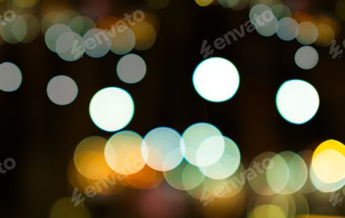 Preview: Bokeh background light sparkle blur