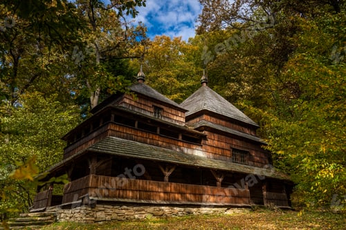 Preview: Rustic Orthodox Church in Rural Village of Podkarpacie, Polan