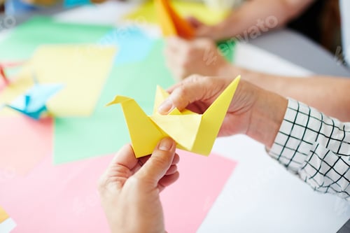 Preview: Making paper bird