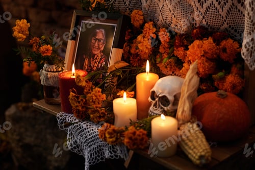 Preview: Altar in honour of death people