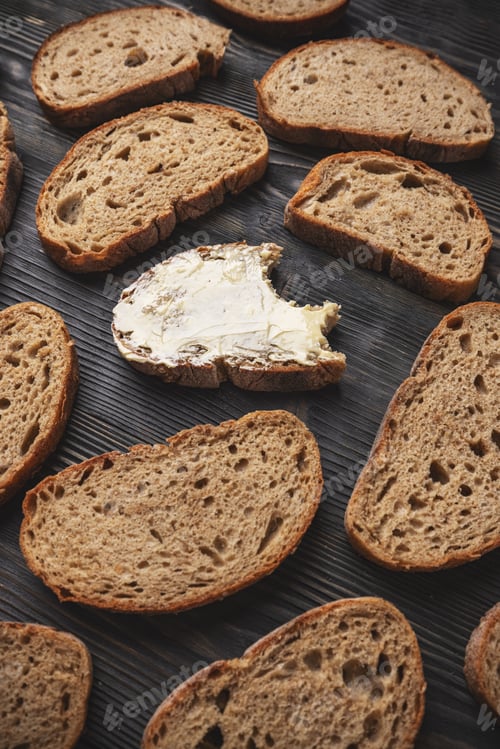 Preview: Artisan bread slices