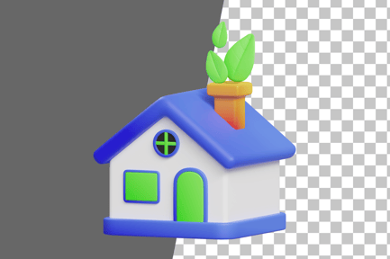 Preview: House 3D Icon
