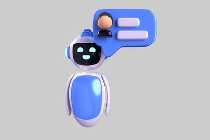 Aperçu: Chatbot avec bulle de profil