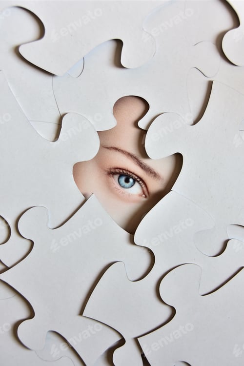 Preview: Eye and a jigsaw puzzle