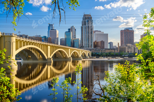 Preview: Beautiful Downtown Minneapolis, Minnesota, USA