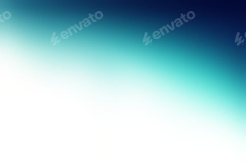 Preview: Blue white color gradient background, copy space, smooth grainy abstract background, copy space