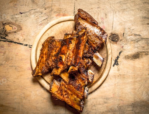 Preview: Barbecue pork ribs on the Board.