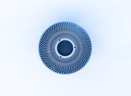 Preview: Object Printed On Metal 3D Printer.