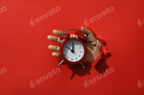Preview: Concept of time management with alarm clock