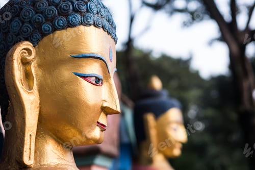 Preview: Buddha golden face