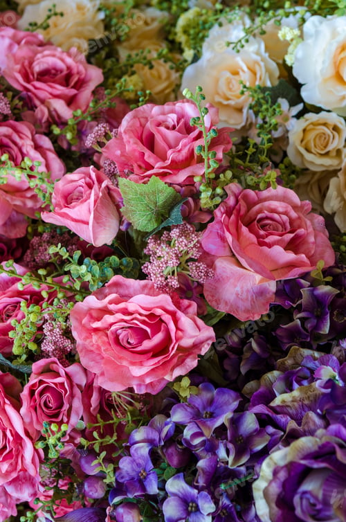 Preview: abstract flower background