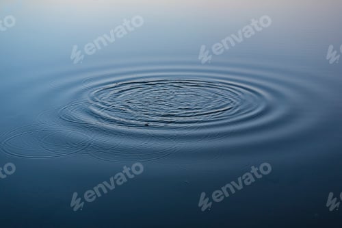 Preview: Water ring on lake, Seattle, WA, USA