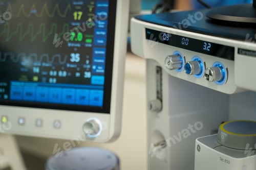 Preview: Anesthetic machine located in the operating room