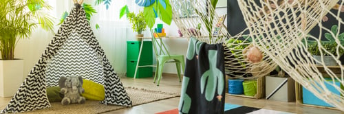 Preview: Black and white tent