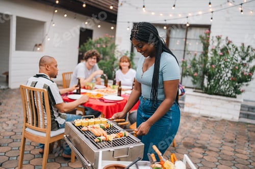Preview: Celebrate Summer with Family, Joyful Outdoor Party Where Everyone Comes Together to Enjoy Food