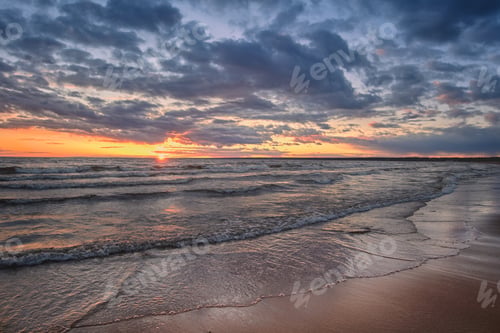 Preview: Baltic Sea at sunset.