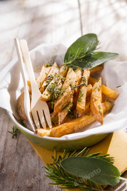 Preview: Plate of fries