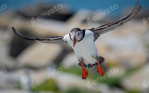 Preview: Atlantic Puffin Portrait