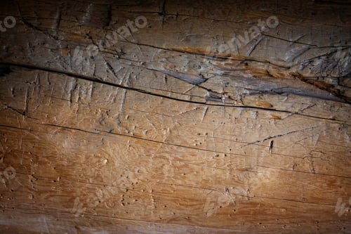 Preview: Wooden vintage background, space for design. Wooden texture empty horizontal surface.