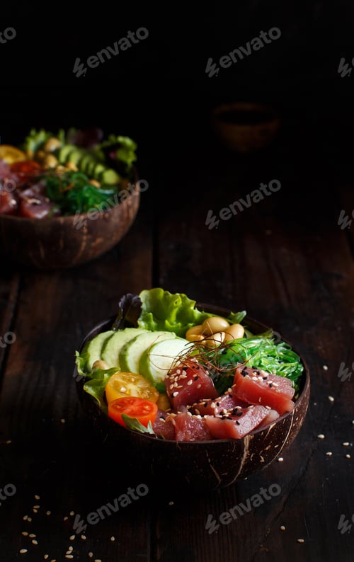 Preview: Hawaiian tuna poke bowl