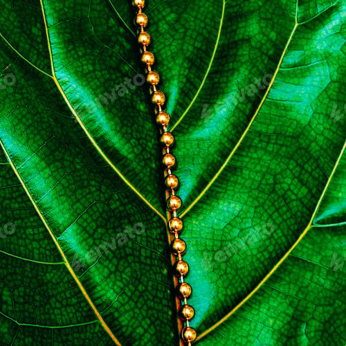 Preview: Green Art. Leaf. minimal concept design