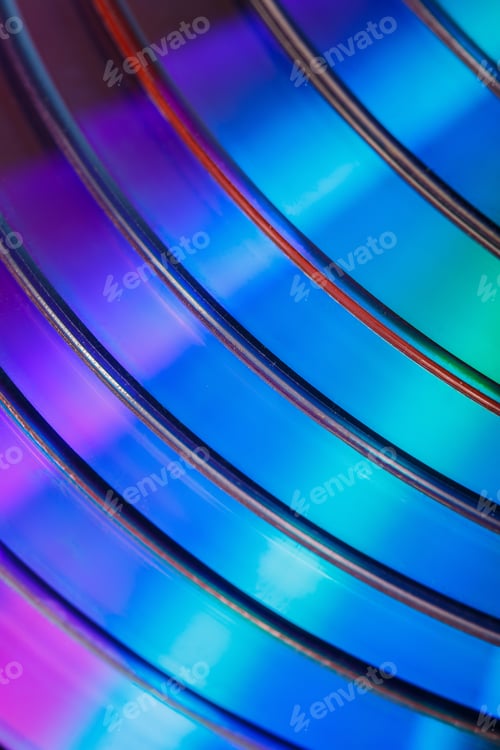 Preview: Colorful, Rainbow, Abstract Background. Texture Of Glass. Parallel Lines. Wallpaper.