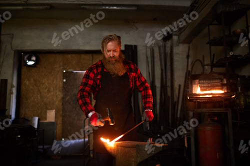 Preview: Blacksmith in workshop