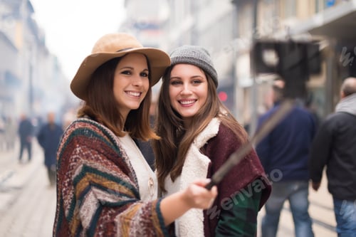 Preview: Women taking selfies