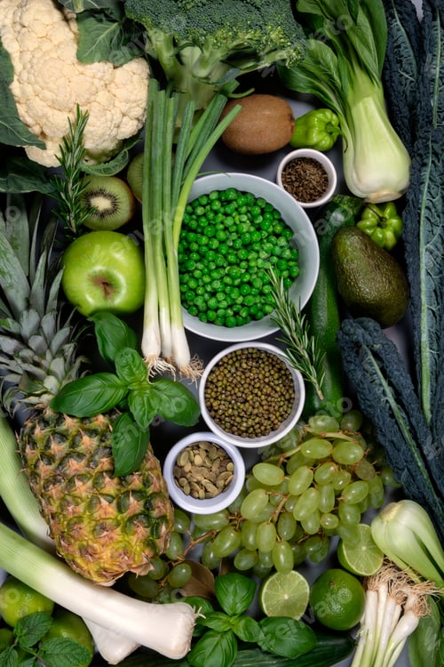 Preview: Green Fruit and Vegetables