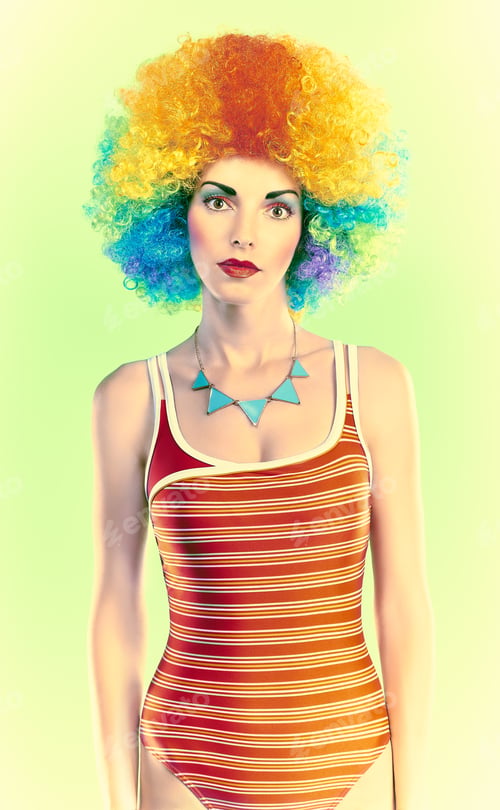 Preview: Afro, swimsuit