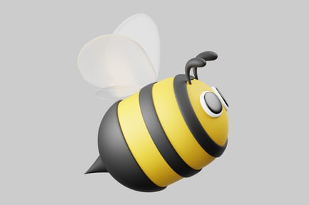 Preview: Cartoon bee character
