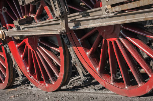 Preview: locomotive wheels