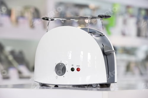 Preview: Shiny white toaster