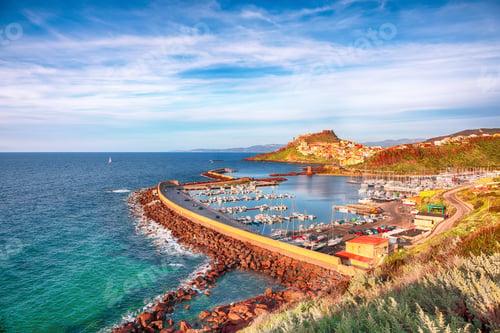 Preview: Picturesque view of Medieval town of Castelsardo