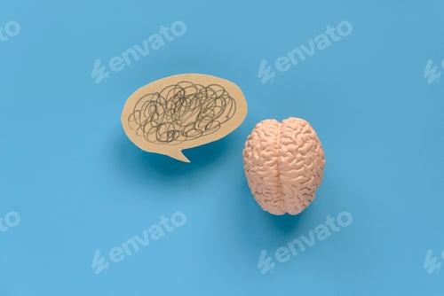 Preview: Concept of world mental health, problems ,mess in head pain feeling and hard thinking.