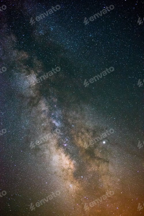 Preview: Amazing night sky with many stars