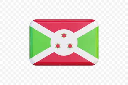 Preview: Burundi Flag Banner