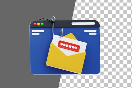 Preview: Phishing 3D Icon