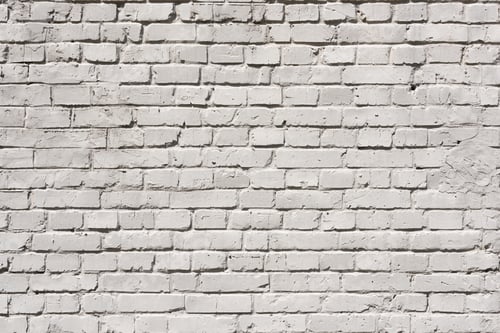 Vista previa: full frame of white grunge textured brick wall background