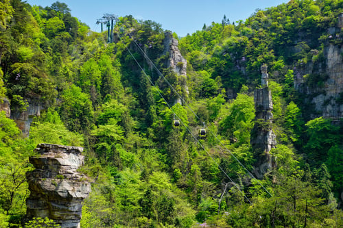 Preview: Zhangjiajie mountains, China
