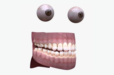 Preview: Realistic Mouth with Eyes