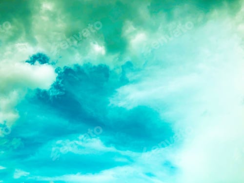 Preview: Blue-green skies