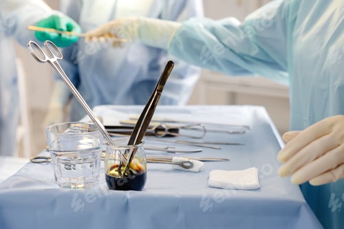 Preview: Surgical Tools Laid Out for Operation