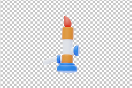 Preview: Bunsen Burner 3D Icon