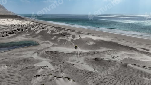 Preview: Exploring the remote beaches and sand dunes on Socotra Island under the bright sun