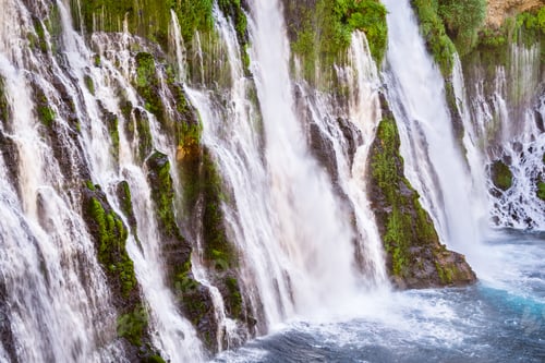 Preview: McArthur-Burney falls in Shasta National Forest, north California