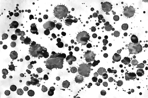 Preview: Dark grey watercolor background for wallpaper. Aquarelle color illustration