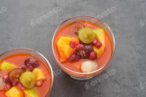 Preview: Asinan Buah (pickled fruit), Indonesian dessert