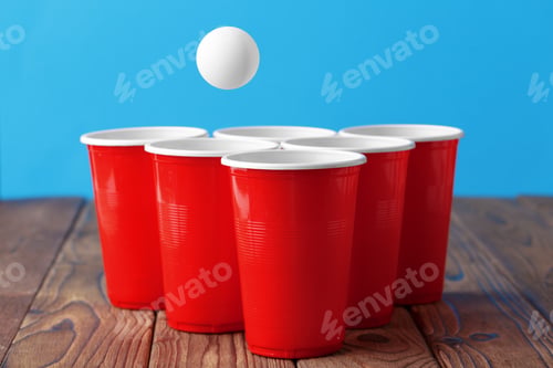 Preview: College party sport - beer pong